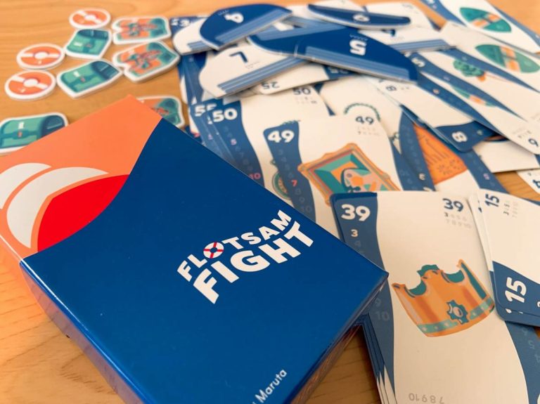 【FLOTSAM FIGHT-フロッサムファイト】思うようにカードが出せないのがなぜか面白い！？【安心の遊びごたえ】